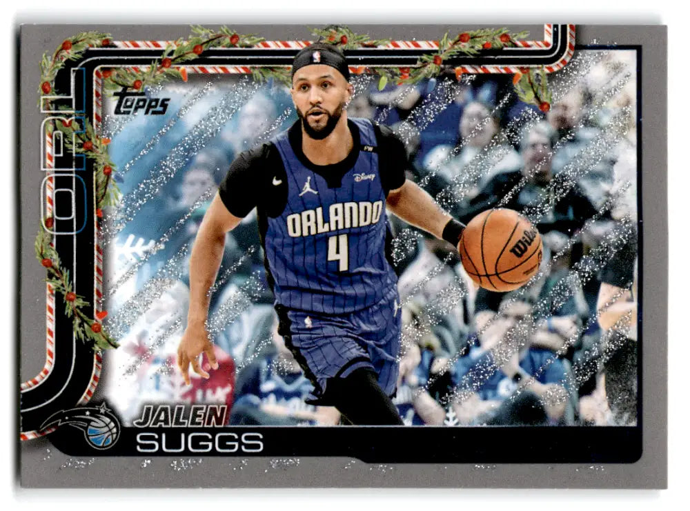 2025-26 Topps Holiday Glitter Holiday #H72 Jalen Suggs NM-MT Magic ID:80860