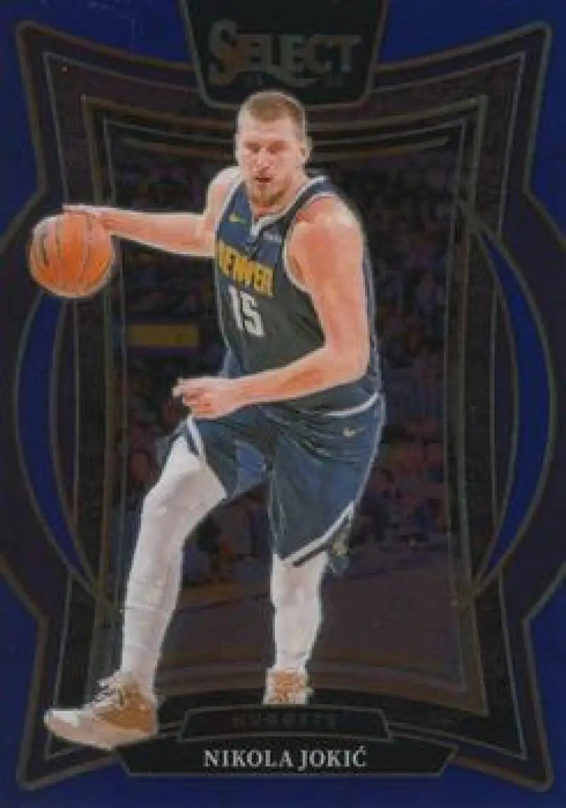 2024-25 Panini Select Blue #14 Nikola Jokic NM-MT Nuggets Concourse ID:80924