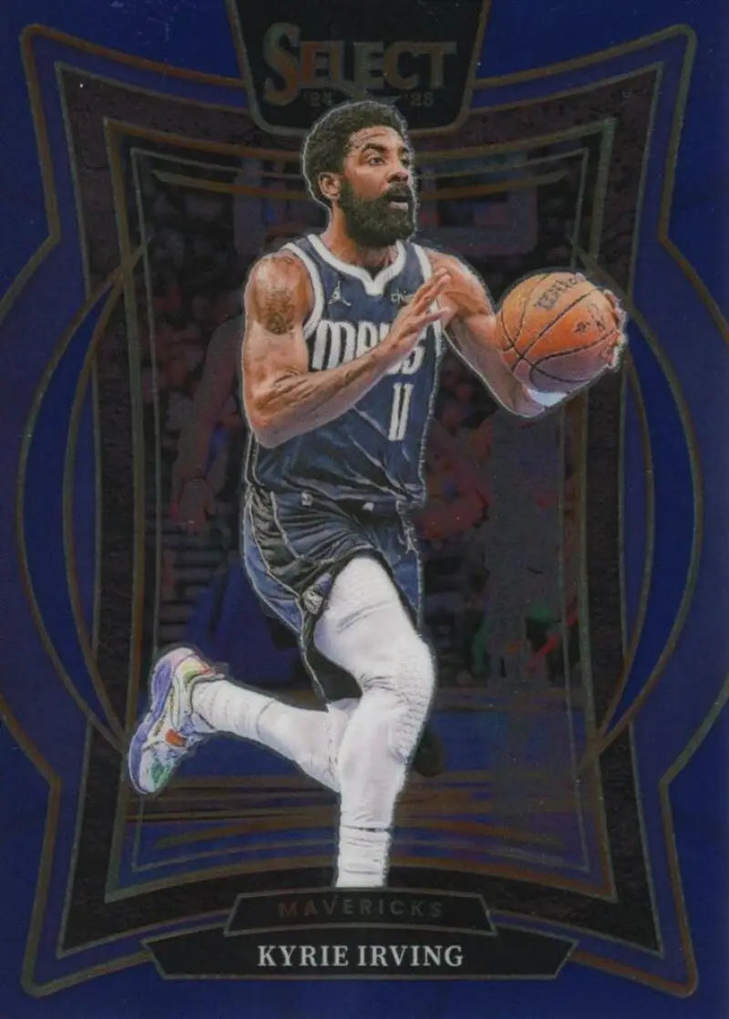 2024-25 Panini Select Blue #46 Kyrie Irving NM-MT Mavericks Concourse ID:80925