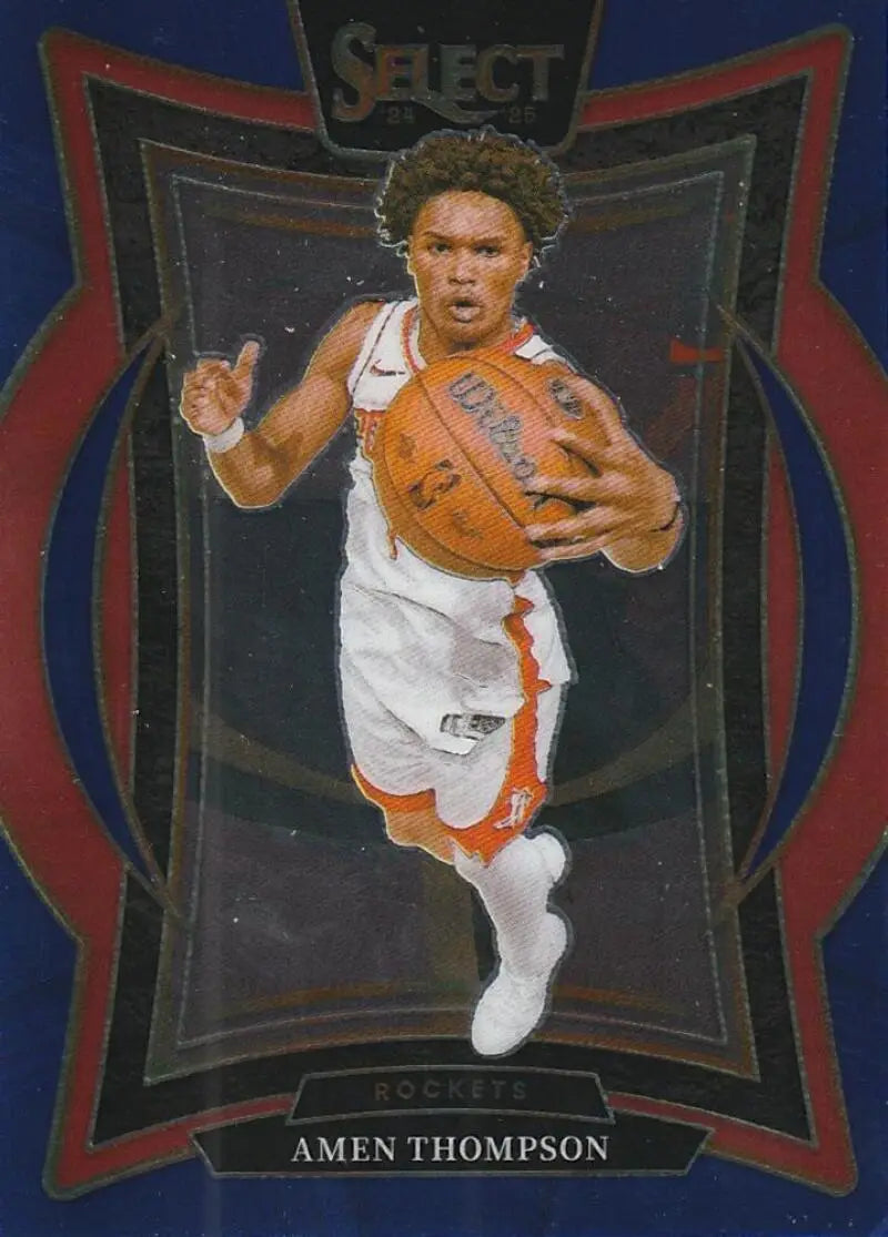 2024-25 Panini Select Blue #59 Amen Thompson NM-MT Rockets Concourse ID:80937