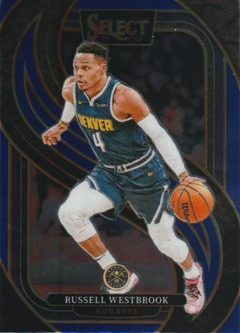 2024-25 Panini Select Blue #104 Russell Westbrook NM-MT Nuggets Premier ID:80946