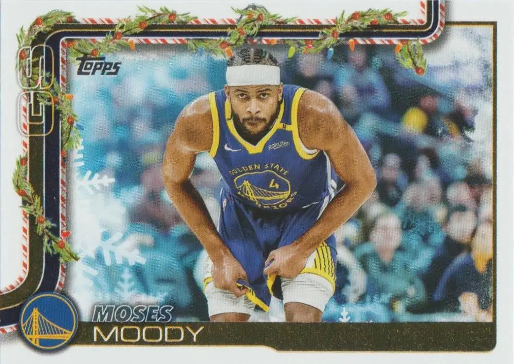 2025-26 Topps Holiday #H111 Moses Moody NM-MT Warriors ID:80961