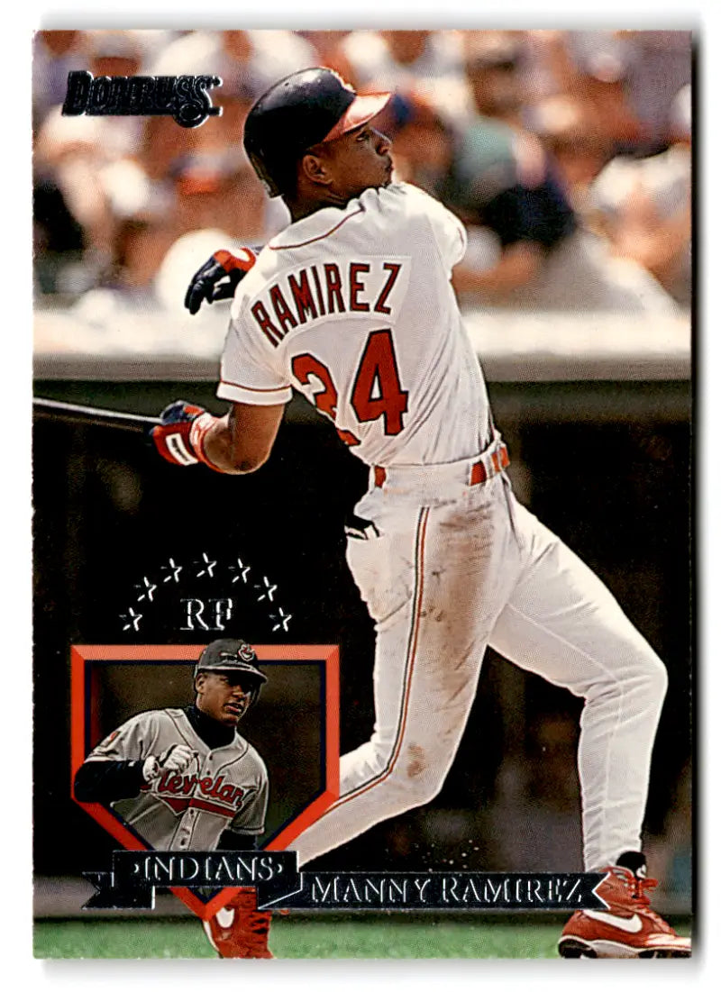 1995 Donruss #370 Manny Ramirez NM-MT Indians ID:81244