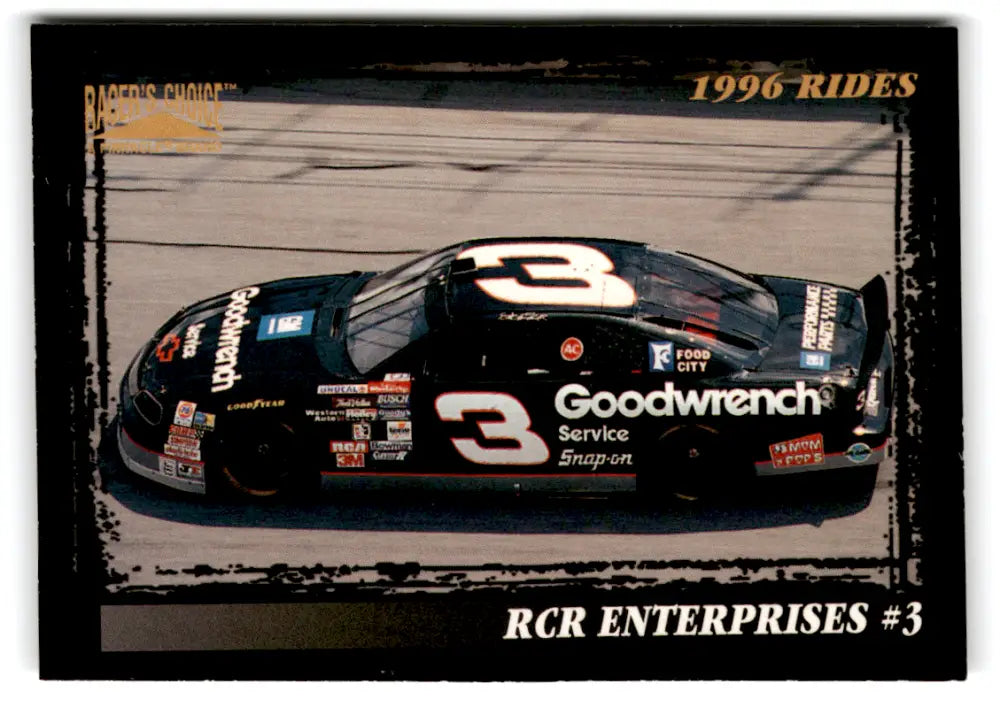 1996 Pinnacle Racer’s Choice #27 Dale Earnhardt’s Car NM Near Mint ID:81292