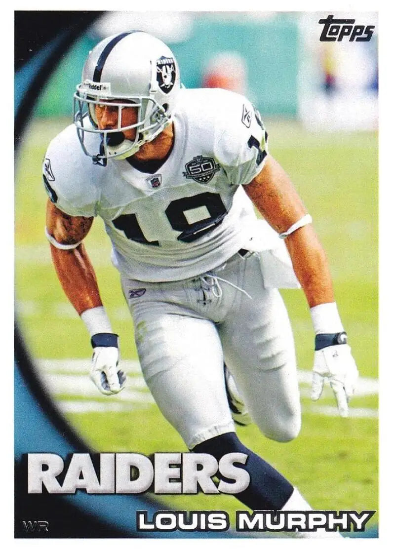 2010 Topps #34 Louis Murphy NM-MT Raiders ID:81318
