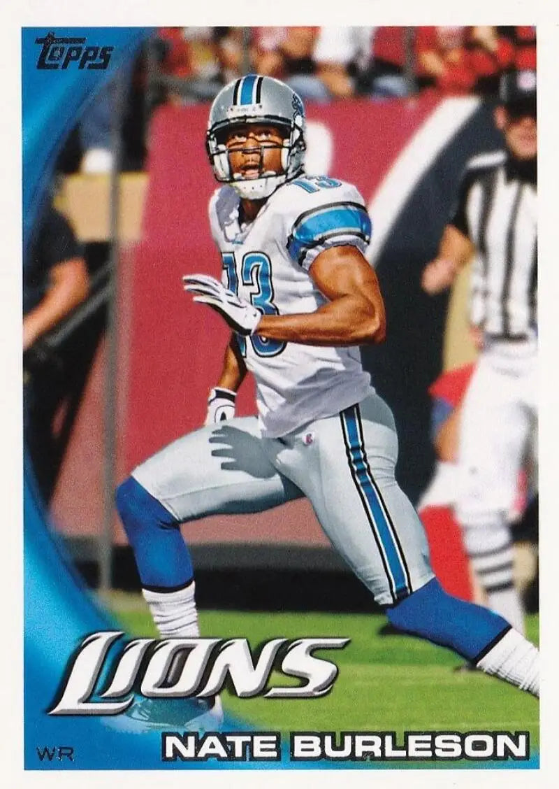 2010 Topps #43 Nate Burleson NM-MT Lions ID:81319