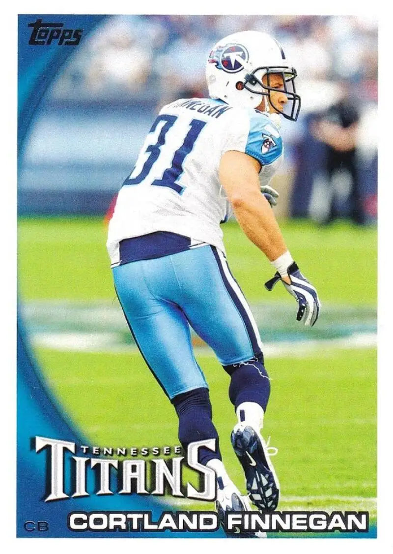 2010 Topps #165 Cortland Finnegan NM-MT Titans ID:81332