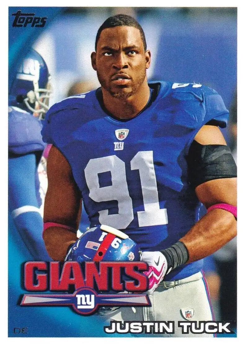 2010 Topps #261 Justin Tuck NM-MT NY Giants ID:81350