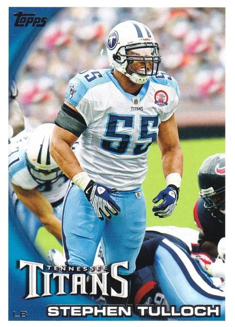 2010 Topps #402 Stephen Tulloch NM-MT Titans ID:81377