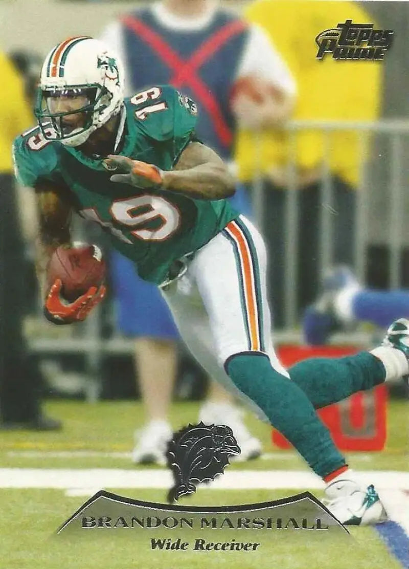 2010 Topps Prime #86 Brandon Marshall NM-MT Dolphins ID:81445