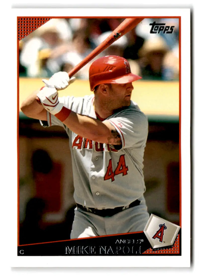 2009 Topps #48 Mike Napoli NM-MT Angels ID:81512