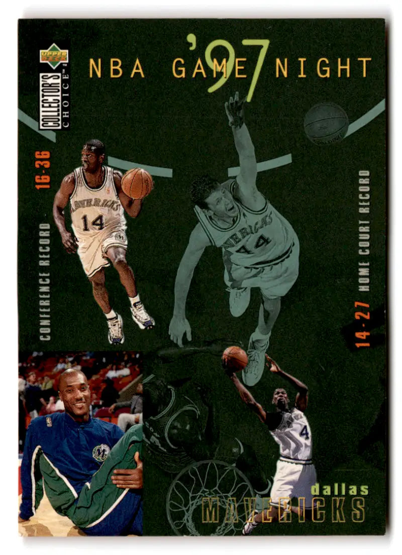 1997-98 Collector’s Choice #161 Dallas Mavericks NM Near Mint Mavericks ID:81545