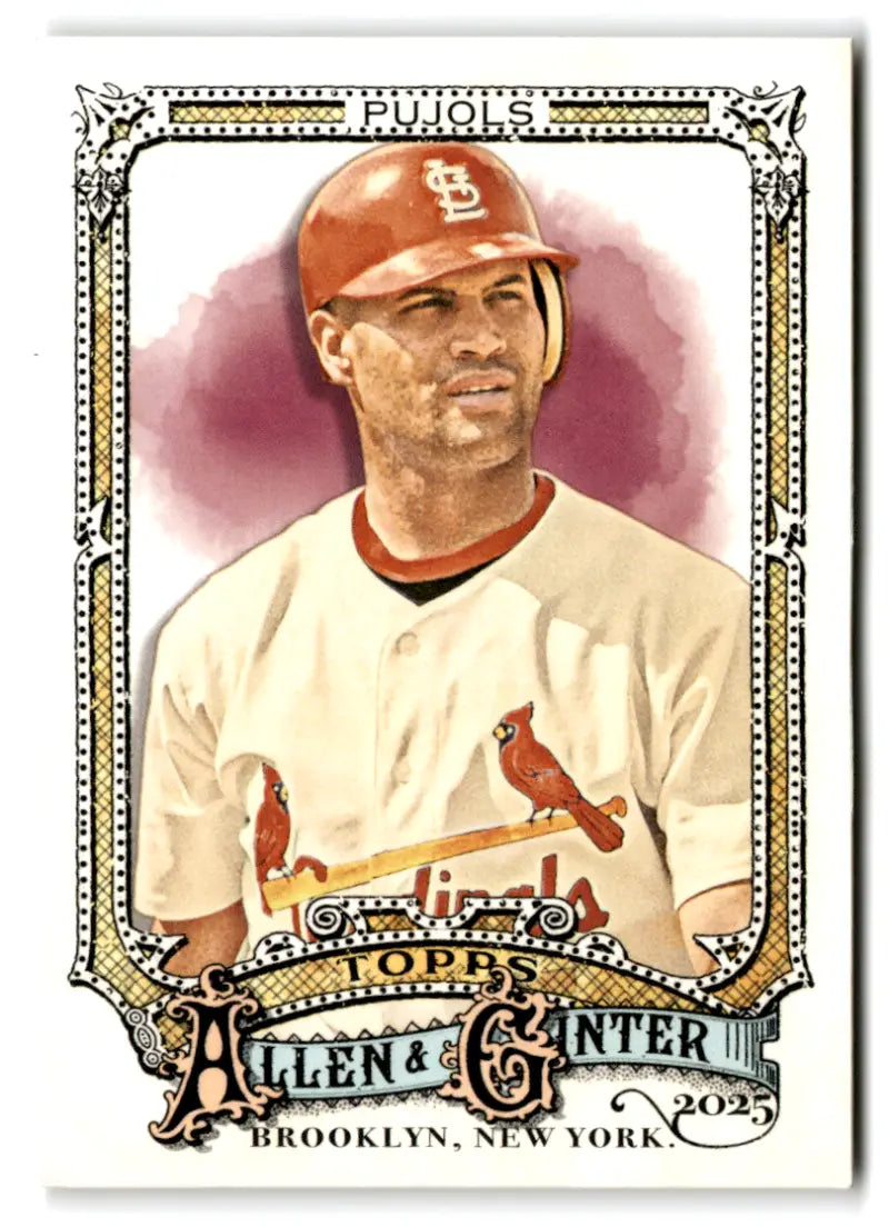 2025 Allen & Ginter #1 Albert Pujols NM Near Mint Cardinals ID:81567