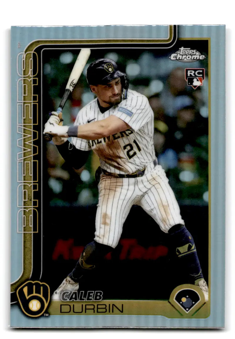 2025 Topps Chrome Update Refractor #USC82 Caleb Durbin NM-MT RC Rookie ID:81690