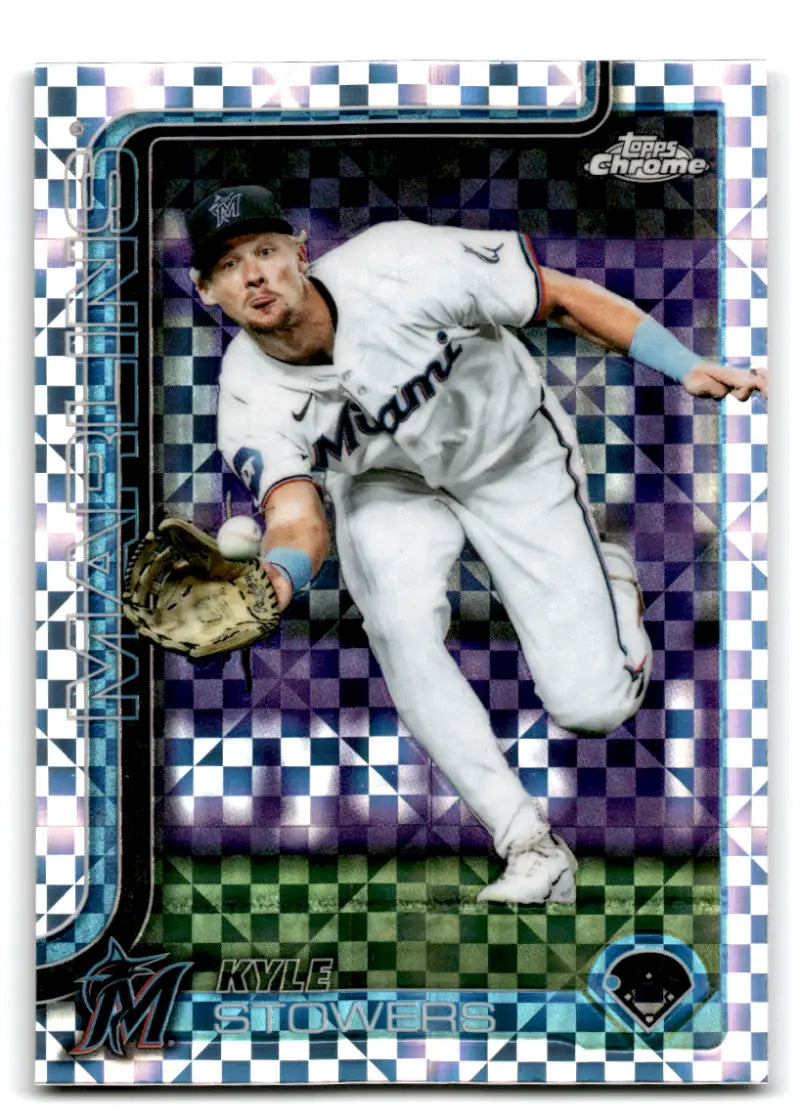 2025 Topps Chrome Update X-Fractor #USC50 Kyle Stowers NM-MT Marlins ID:81695