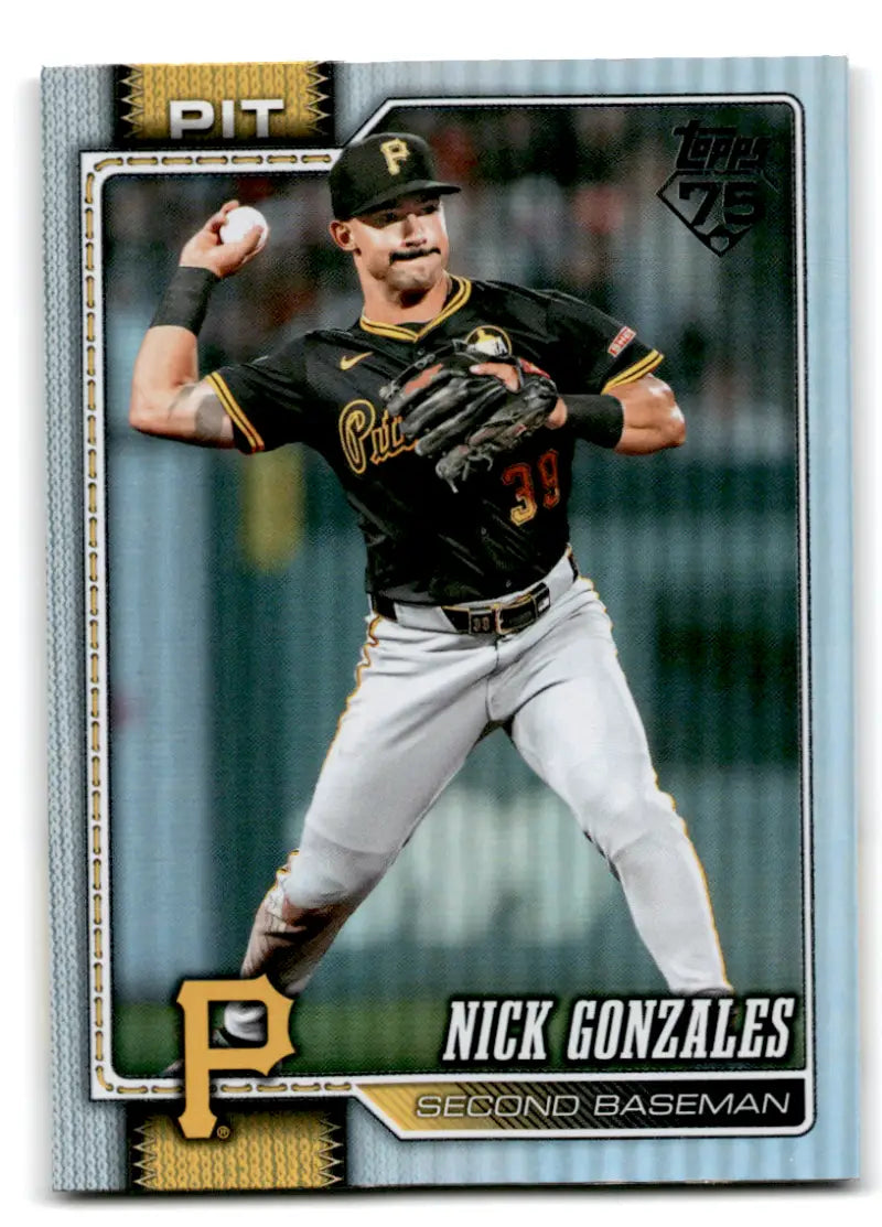 2026 Topps Holo Foil #119 Nick Gonzales NM-MT Pirates ID:81707