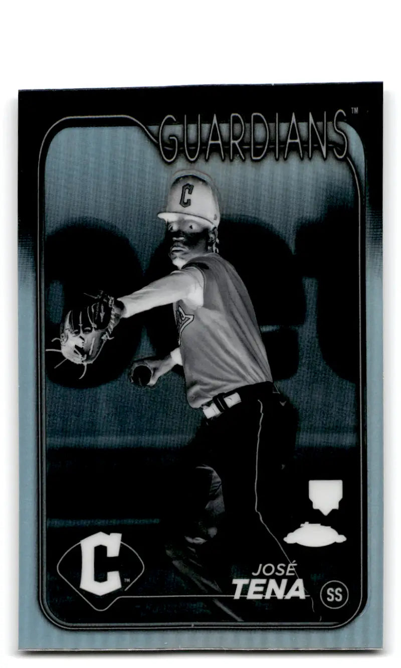 2024 Topps Chrome Refractor Negative #29 Jose Tena NM-MT RC Rookie Guar ID:81920