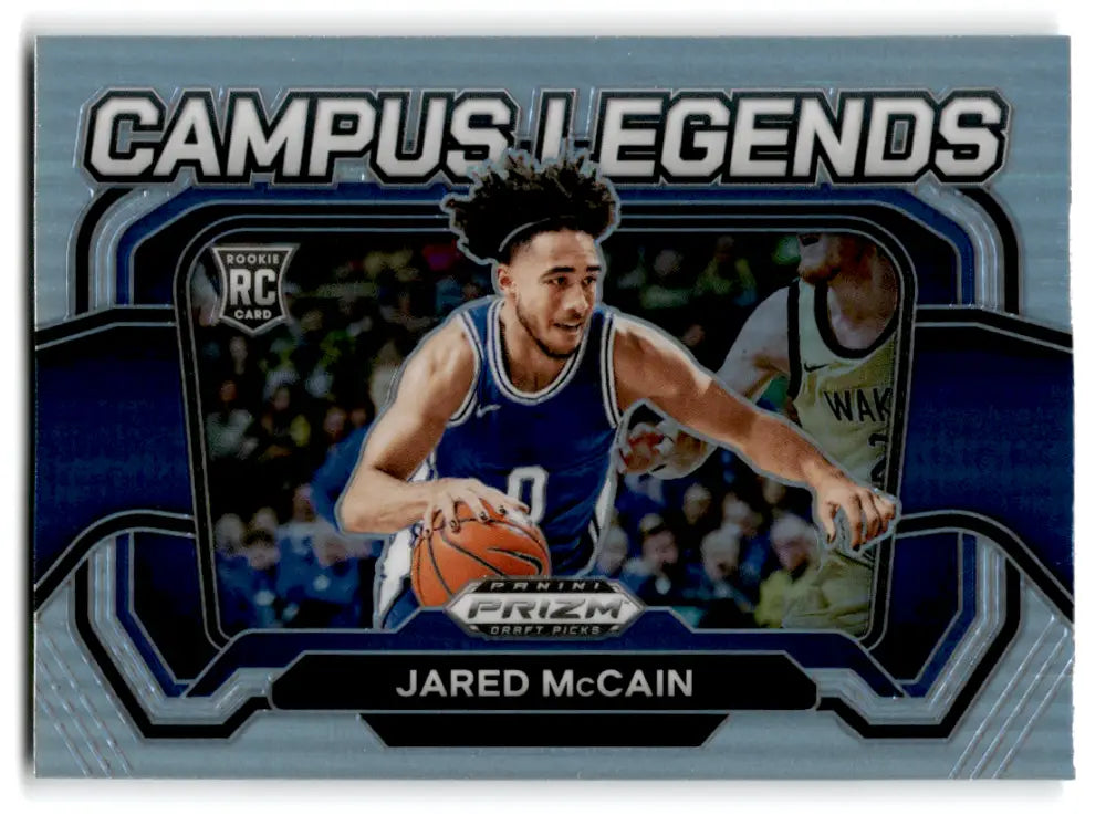 2024-25 Panini Prizm Draft Picks Campus Legends Prizms Hyper #6 Jared M ID:81923