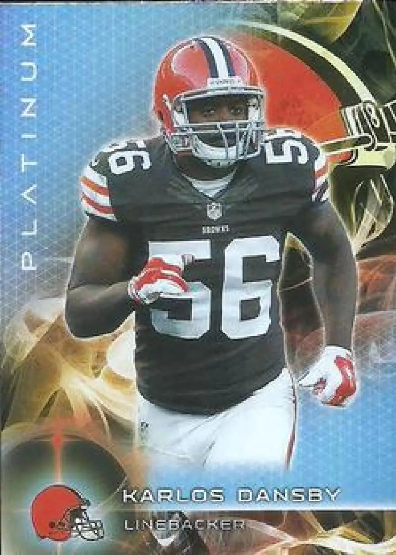 2015 Topps Platinum #13 Karlos Dansby NM-MT Browns ID:81941