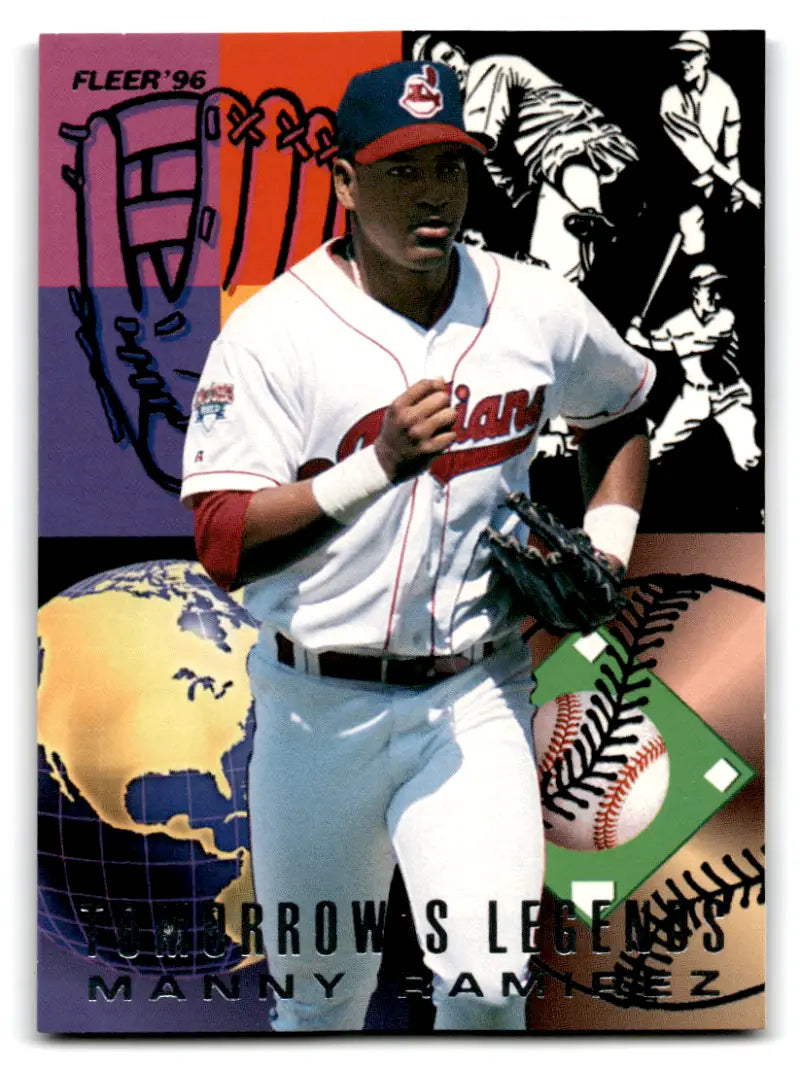 1996 Fleer Tomorrow’s Legends #9 Manny Ramirez NM Near Mint Indians ID:82040