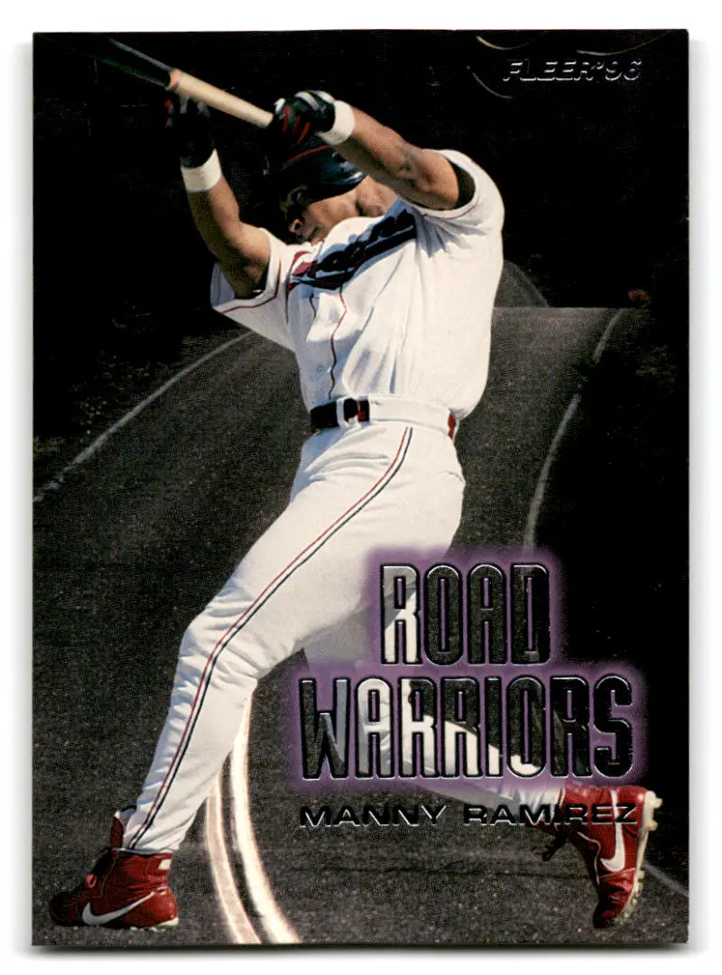 1996 Fleer Road Warriors #6 Manny Ramirez NM Near Mint Indians ID:82051
