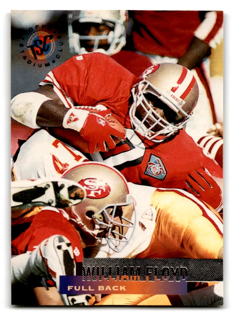 1995 Topps Stadium Club #335 William Floyd NM Near Mint 49ers ID:82054