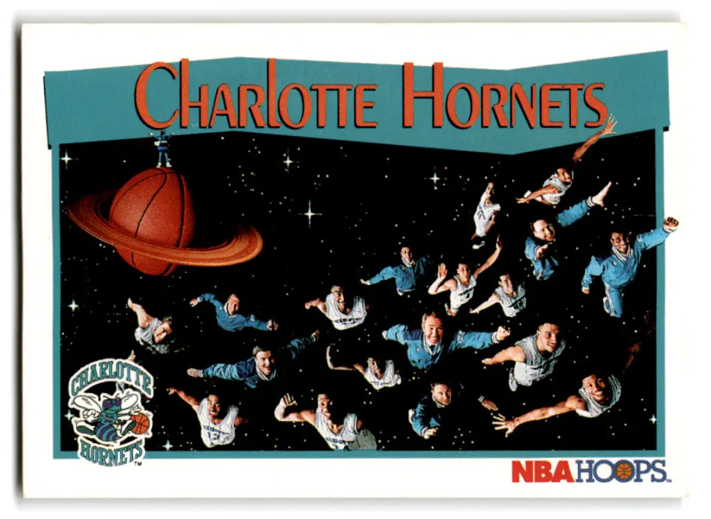1991-92 Hoops #276 Charlotte Hornets NM Near Mint Hornets ID:82104