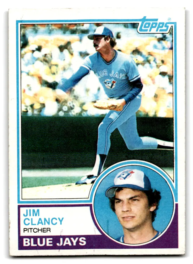 1983 Topps #345 Jim Clancy NM Near Mint Blue Jays ID:82331