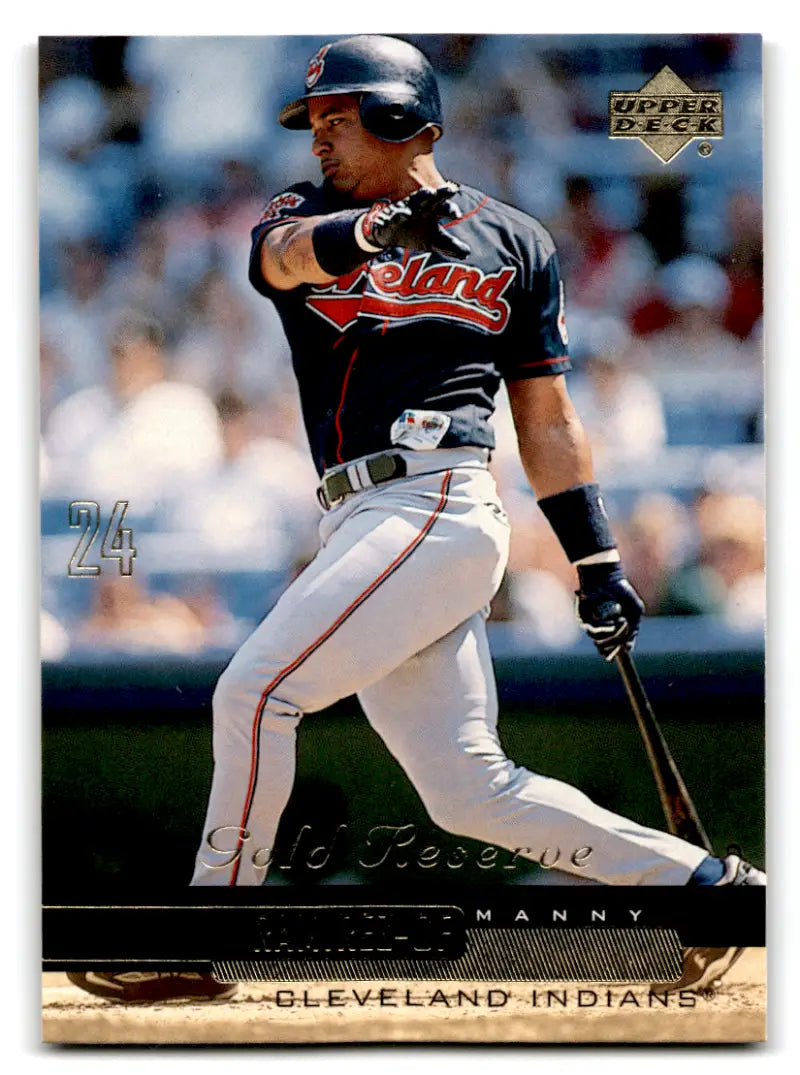 2000 Upper Deck Gold Reserve #37 Manny Ramirez NM-MT Indians ID:82362