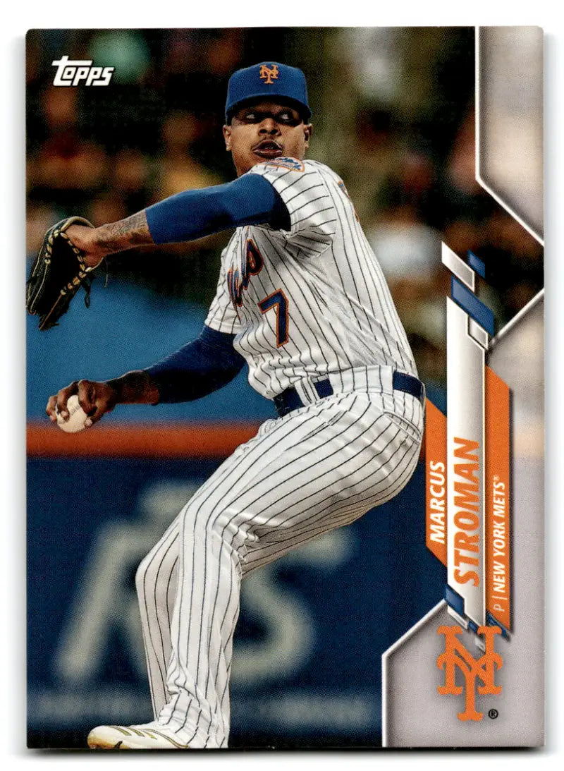 2020 Topps Team Sets #NYM-8 Marcus Stroman NM-MT Mets ID:82371