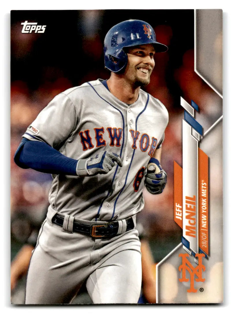 2020 Topps Team Sets #NYM-12 Jeff McNeil NM Near Mint Mets ID:82375