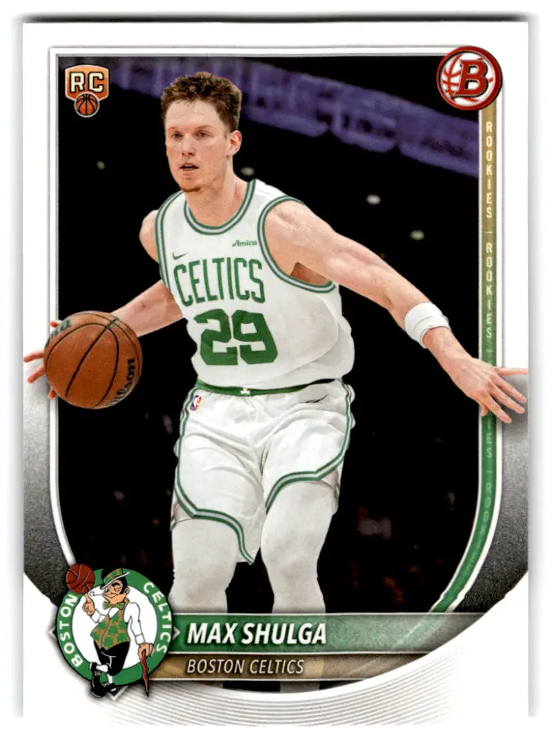 2025-26 Bowman #53 Max Shulga NM-MT RC Rookie Celtics ID:82387