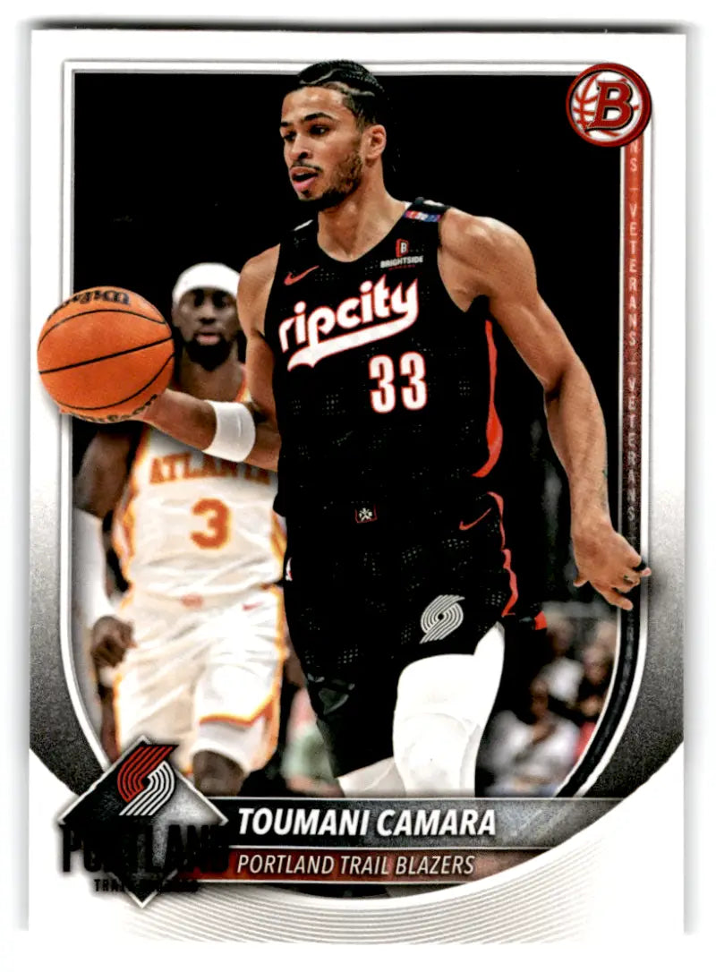 2025-26 Bowman #111 Toumani Camara NM-MT Blazers ID:82406