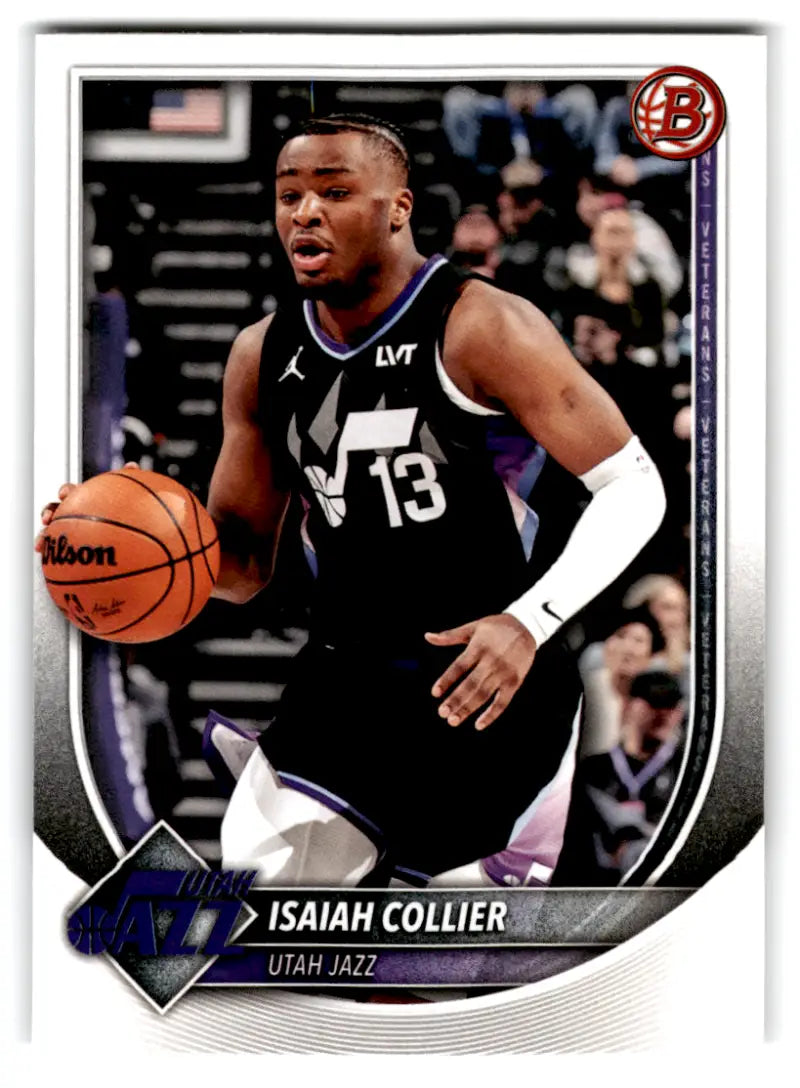 2025-26 Bowman #114 Isaiah Collier NM-MT Jazz ID:82407