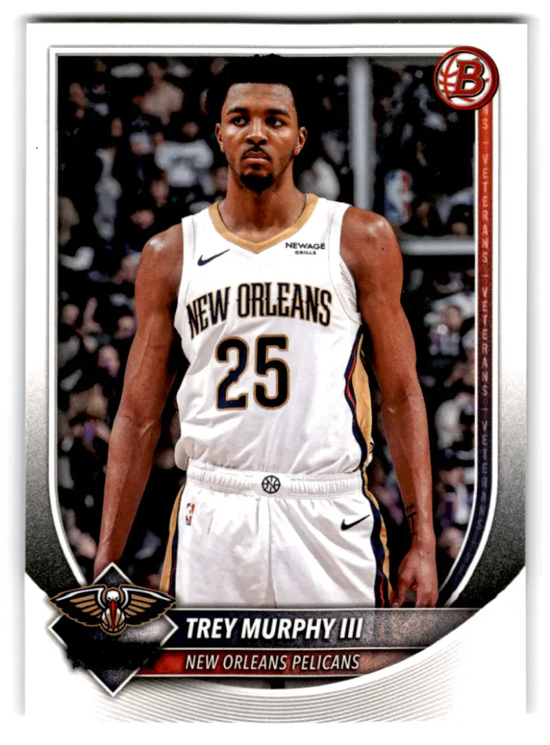 2025-26 Bowman #141 Trey Murphy III NM-MT Pelicans ID:82411