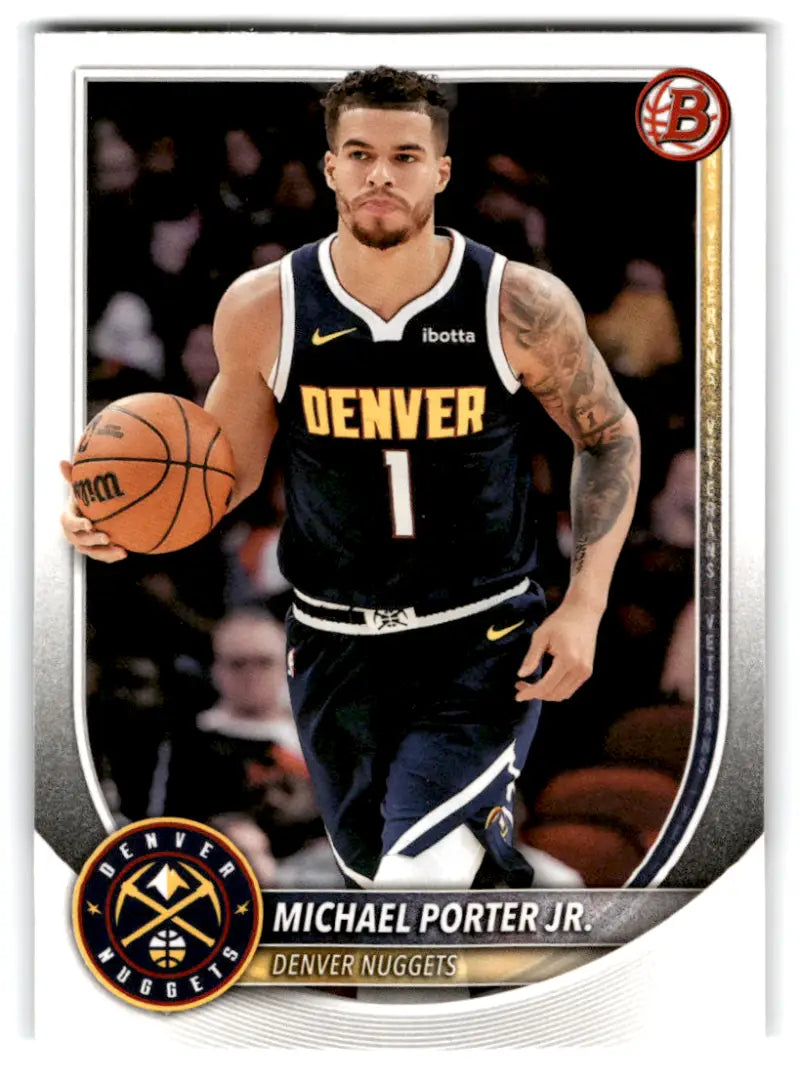 2025-26 Bowman #179 Michael Porter Jr. NM-MT Nuggets ID:82426