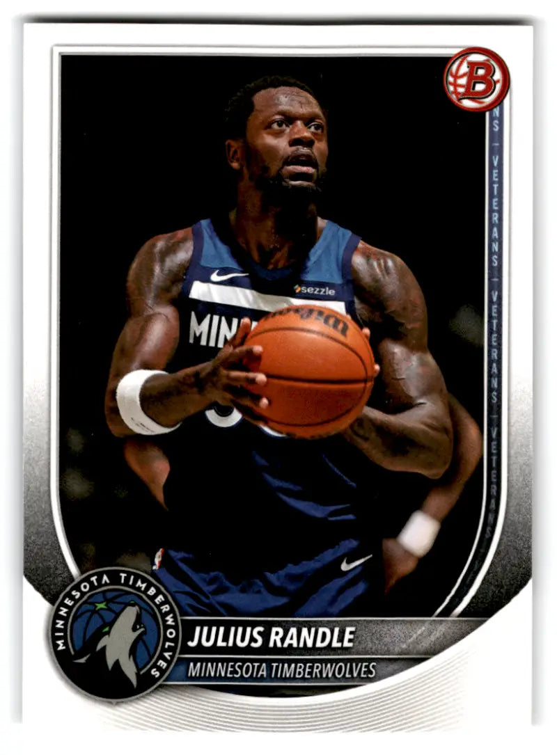 2025-26 Bowman #183 Julius Randle NM-MT Timberwolves ID:82428