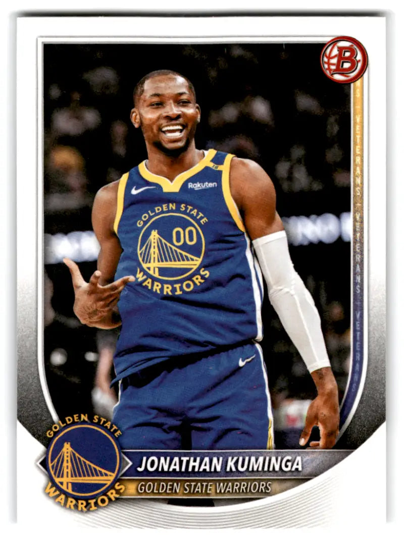 2025-26 Bowman #191 Jonathan Kuminga NM-MT Warriors ID:82431