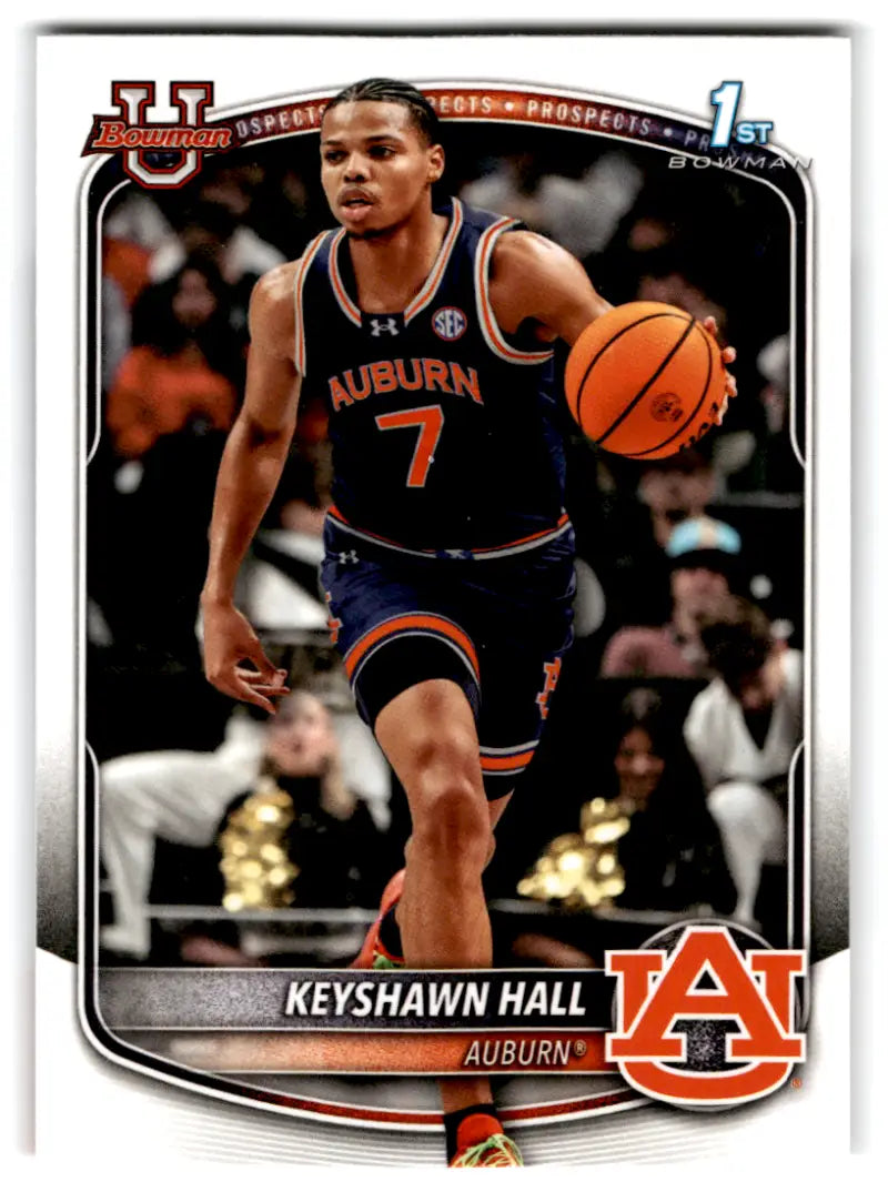 2025-26 Bowman Paper Prospects #BPP-60 Keyshawn Hall NM-MT ID:82444