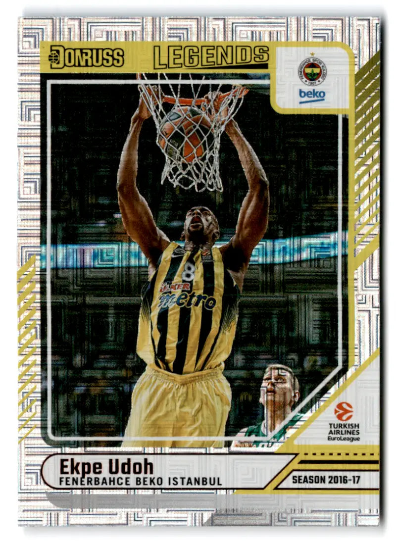 2024-25 Donruss EuroLeague #188 Ekpe Udoh NM-MT Legend ID:82482