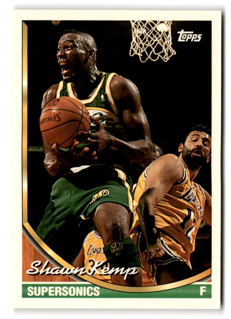 1993-94 Topps #296 Shawn Kemp NM Near Mint ID:82497