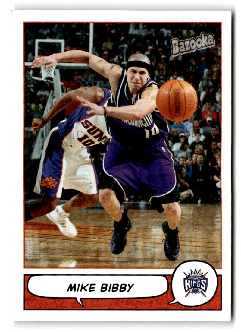 2004-05 Topps Bazooka #10 Mike Bibby NM Near Mint Sac Kings ID:82575