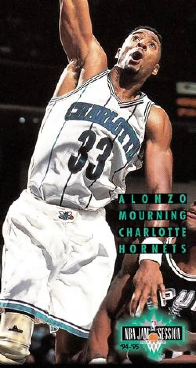 1994-95 Jam Session #23 Alonzo Mourning NM Near Mint Hornets ID:82598