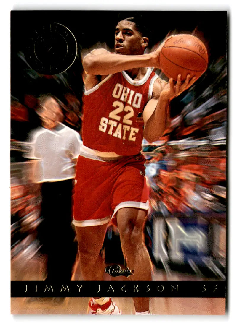 1993 Classic Four Sport Images #81 Jimmy Jackson NM Near Mint Mavericks ID:82608