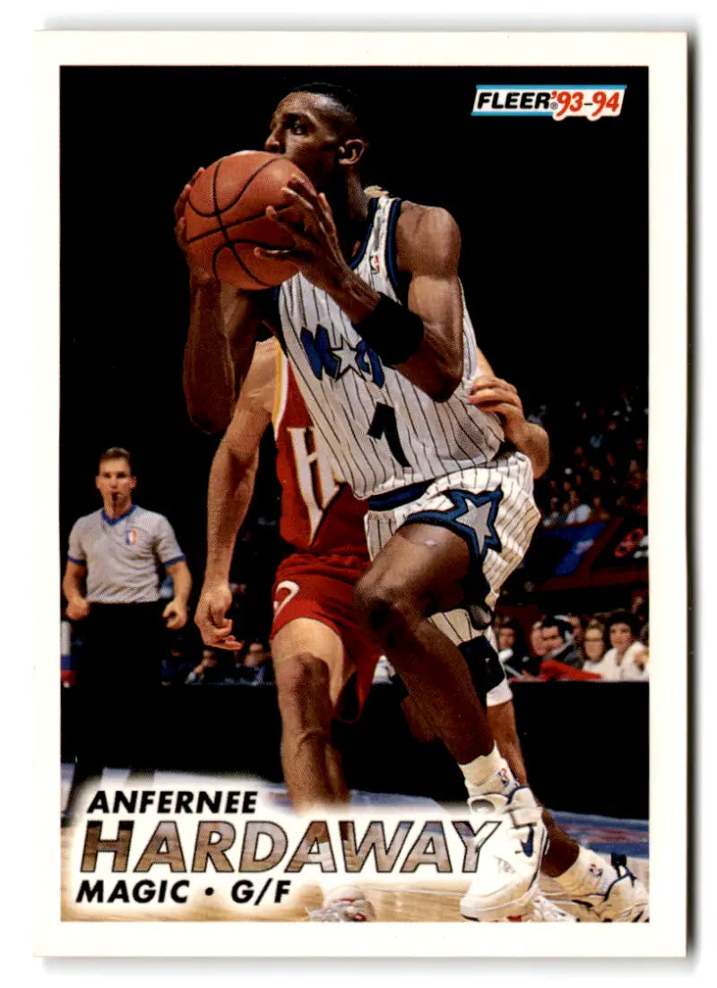 1993-94 Fleer #343 Anfernee Hardaway NM Near Mint RC Rookie Magic ID:82618