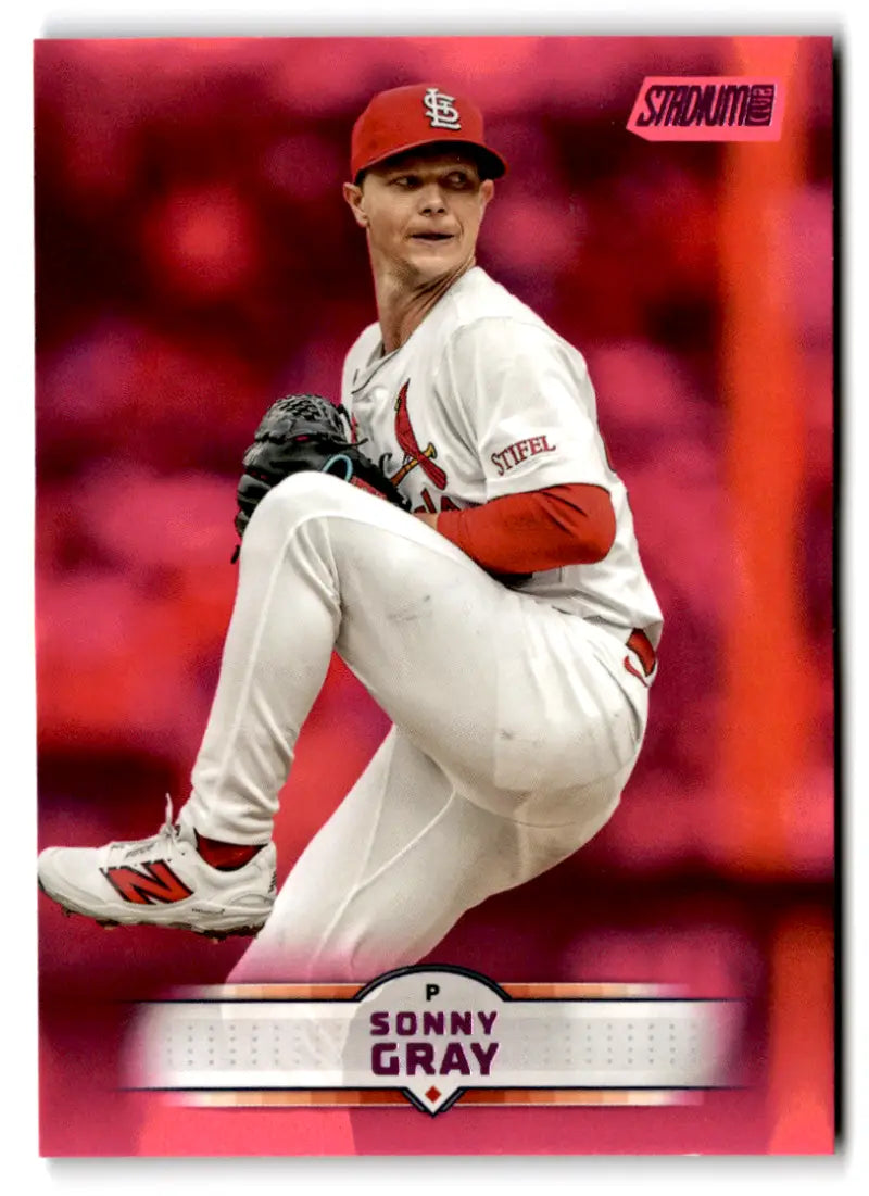2025 Topps Stadium Club Pink Foil #165 Sonny Gray NM Near Mint Cardinal ID:82640