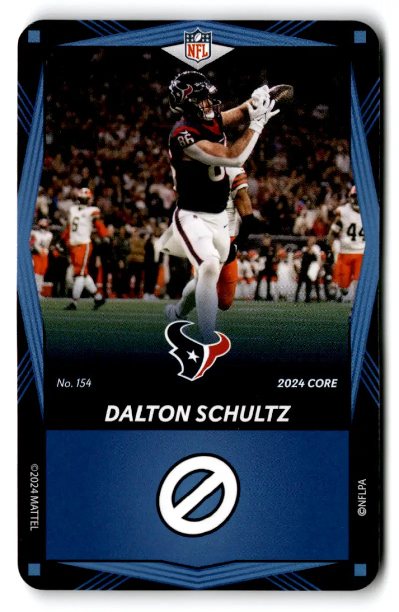 2024 UNO Elite Core Edition Blue #154 Dalton Schultz NM Near Mint Texan ID:82721