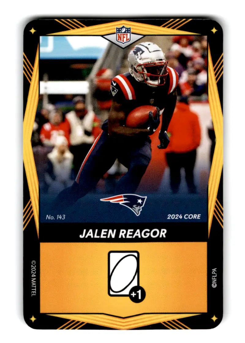 2024 UNO Elite Core Edition Yellow #143 Jalen Reagor NM Near Mint Patri ID:82764