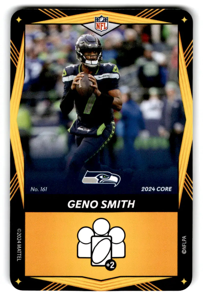 2024 UNO Elite Core Edition Yellow #161 Geno Smith NM Near Mint Seahawk ID:82768