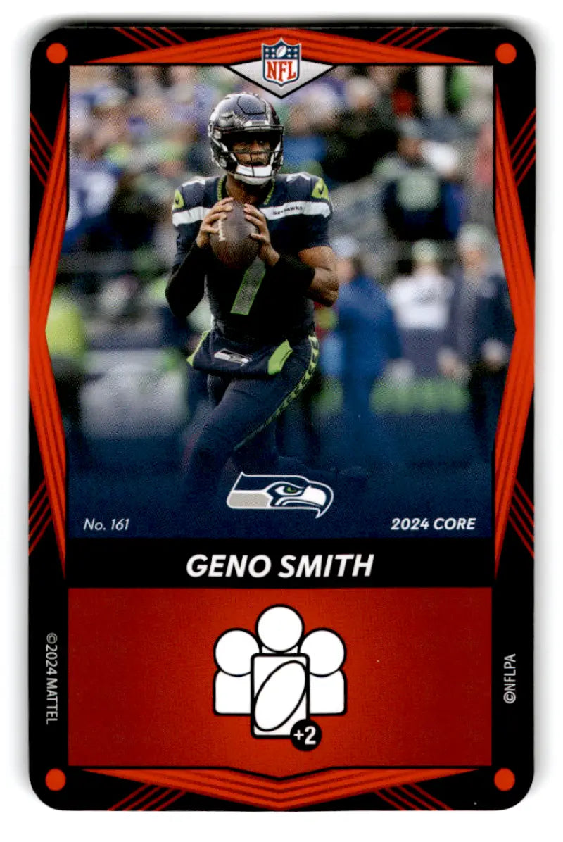2024 UNO Elite Core Edition Red #161 Geno Smith NM Near Mint Seahawks ID:82795